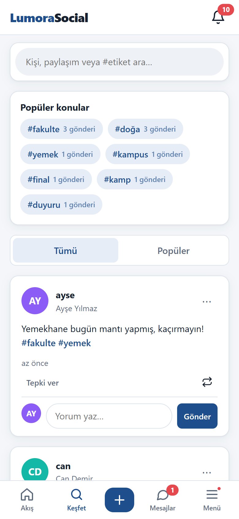 Mobilde keşfet